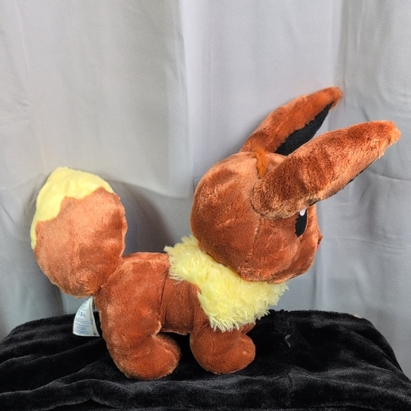 Build-A-Bear Eevee Brown and Yellow Stuffed Animal. - Picture 3 of 11